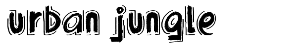 Urban Jungle font preview